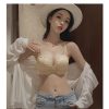 Premium Quality Romantic Floral Lace Bra & Panty Set Cream