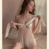 Premium Quality Font Opener Womens Sleepwear - White